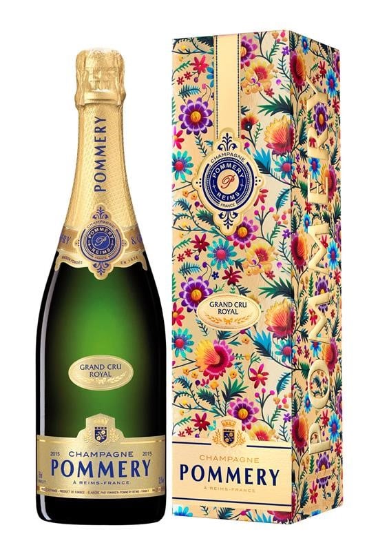 Champagne Pommery Grand Cru Royal brut, Gift box, limitovaná edice