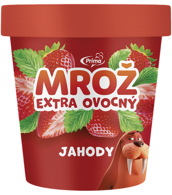 Mrož Sorbet jahoda