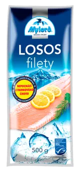 Mylord Filety z divokého lososa s kůží, mražené