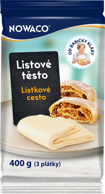 Nowaco Listové těsto 3 plátky NOWACO