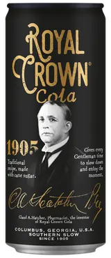 Royal Crown Cola Classic, plech