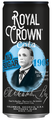 Royal Crown Cola No Sugar, plech