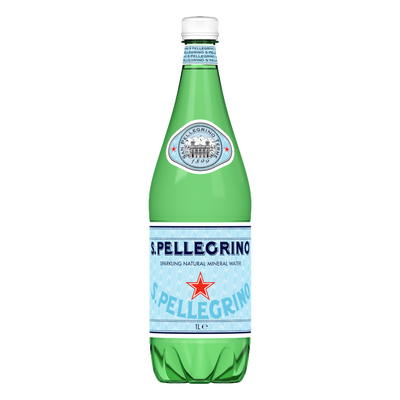 San Pellegrino 1 L, minerální voda perlivá
