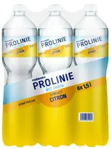 Poděbradka ProLinie Jemně perlivá citron 6 x 1,5 L