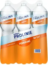 Poděbradka ProLinie Jemně perlivá pomeranč 6 x 1,5 L