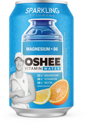 Oshee Perlivá vitamínová voda Magnesium + B6