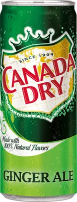 Canada Dry Ginger Ale, plech