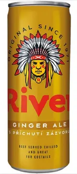River GINGER ALE příchuť zázvor