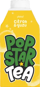 Popstar Tea ledový čaj s příchutí citronu a yuzu