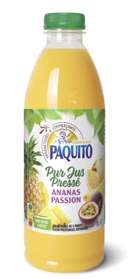 Paquito Džus ananas a mučenka 100%