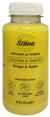 Delmart Lisovaná šťáva jablko zázvor