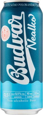 Budějovický Budvar Nealko, plech