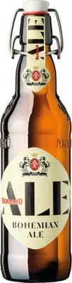 Bernard Bohemian ALE, svrchně kvašené kvasnicové silné světlé pivo, sklo