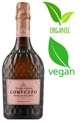 Corvezzo Organic BIO Prosecco Rosé Brut DOC