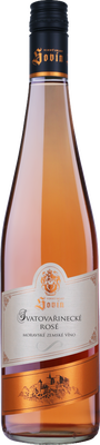 Sovín Svatovavřinecké rosé, růžové víno polosuché