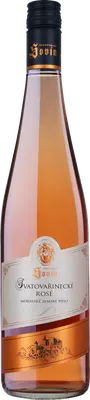 Sovín Svatovavřinecké rosé, růžové víno polosuché