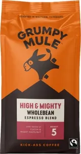 Grumpy Mule High & Mighty zrnková káva Arabica