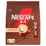 Nescafé 3in1 Brown sugar, instantní káva, 10x 16,5 g