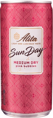 ALITA SunDay Medium Dry pink bubbles plech