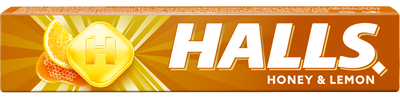 Halls bonbóny s medem a citronem