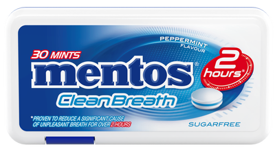 Mentos CleanBreath Peppermint funkční bonbony