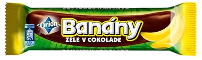 ORION Banány želé tyčinka v hořké čokoládě