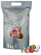 Lindt Bonboniéra Lindor Megabalení čokoládových pralinek stříbrný mix