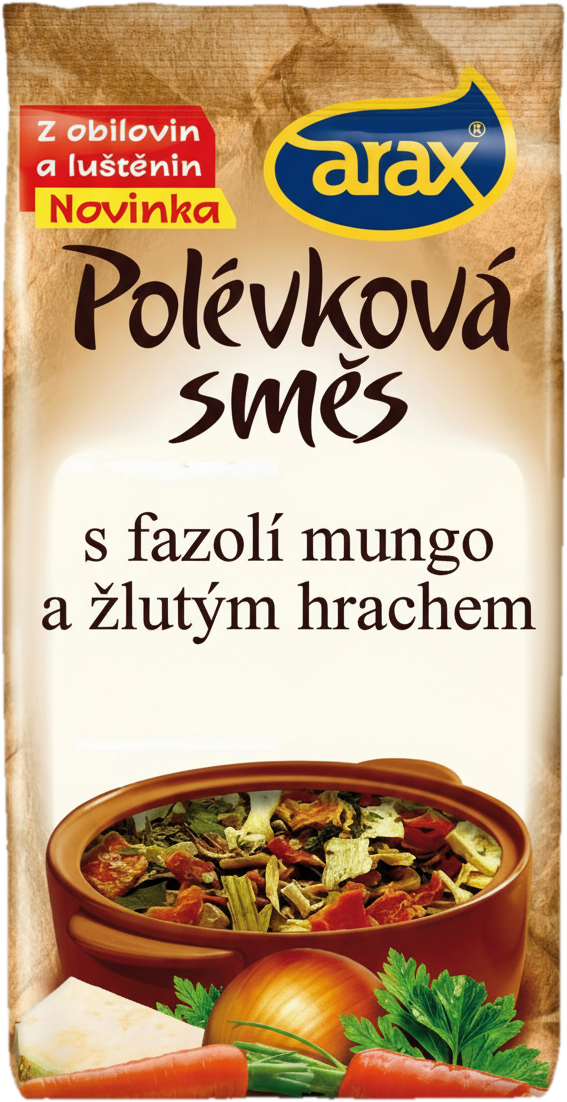 Arax Polévková směs Fazole mungo a žlutý hrách