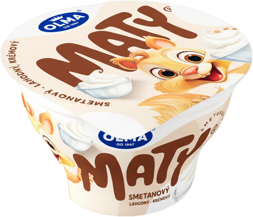 Olma Olmíci Maty smetanový