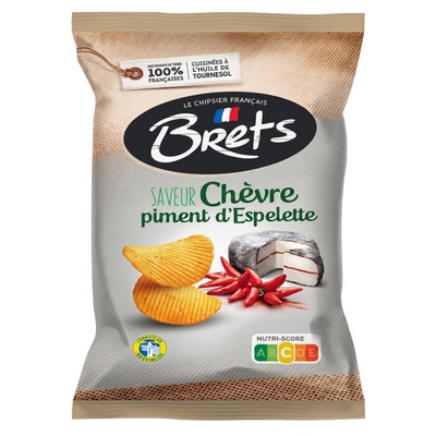 Brets Chipsy s kozím sýrem a paprikou