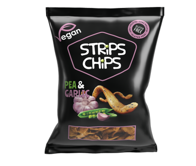 Strips Chips Hrách a česnek