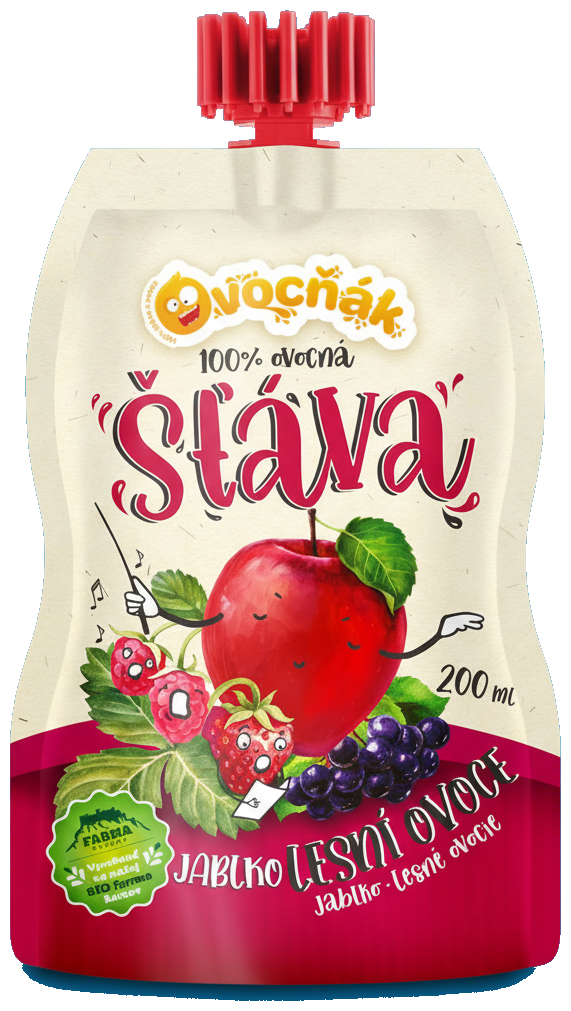Ovocňák Mošt jablko a lesní ovoce
