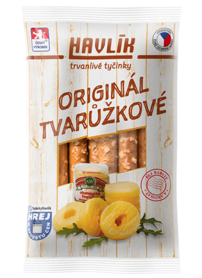 Havlík Trvanlivé tyčinky se sýrem a solí - Tvarůžkové