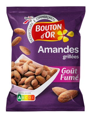 Bouton d´Or Uzené mandle, solené