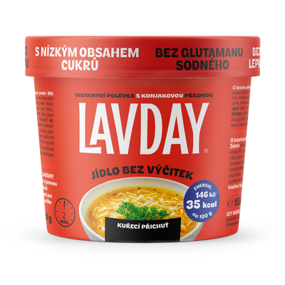 LAVDAY Konjac kuřecí nudlová polévka