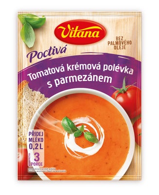 Vitana Tomatová krémová polévka s parmezánem