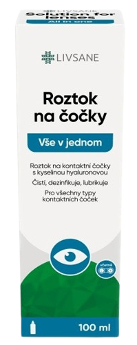 LIVSANE Roztok na kontaktní čočky 100ml