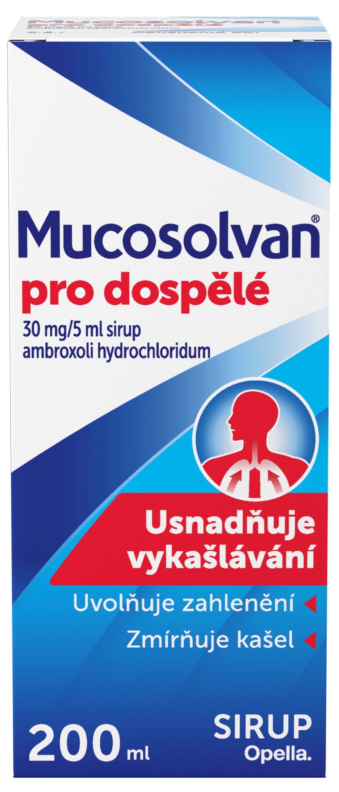 MUCOSOLVAN PRO DOSPĚLÉ 30MG/5ML sirup 1X200ML