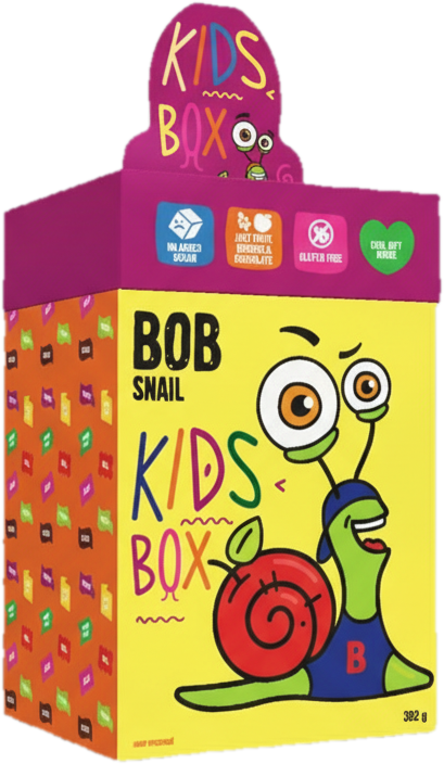 Šnek Bob Dětský box