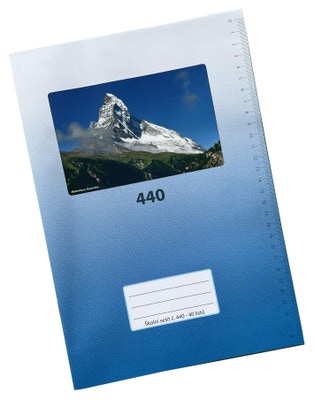 Papírna Martiník Sešit č. 440 - A4, čistý, 40 listů
