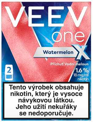 VEEV One X Watermelon 2 náplně do e-cigarety