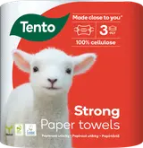 Tento Papírové utěrky Strong 3vrstvé, 2 role