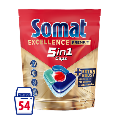 Somat Excellence 5v1 kapsle do myčky