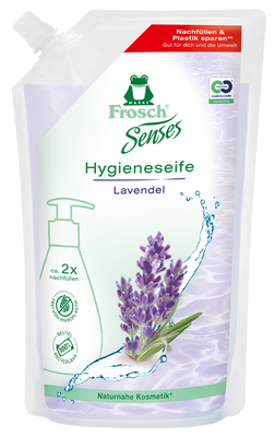 Frosch Senses Tekuté mýdlo Levandule - náhradní náplň (500ml)