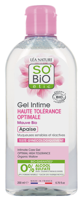 SO’BiO étic Gel mycí pro intimní hygienu hypoalergenní