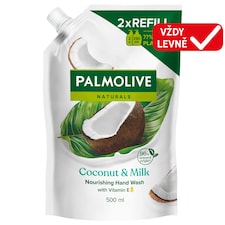 Palmolive Naturals Coconut & Milk tekuté mýdlo náhradní náplň 500 ml