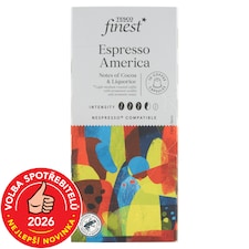 Finest Espresso America pražená mletá káva v kapslích 10 ks 54g