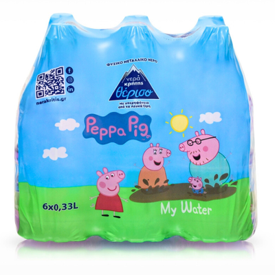 Nera Kritis Peppa Pig, minerální voda neperlivá 6x 330ml