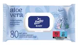 Linteo Baby dětské vlhčené ubrousky Aloe Vera