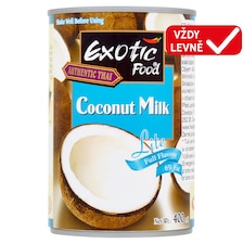 Exotic Food Authentic Thai Kokosové mléko Lite 400ml